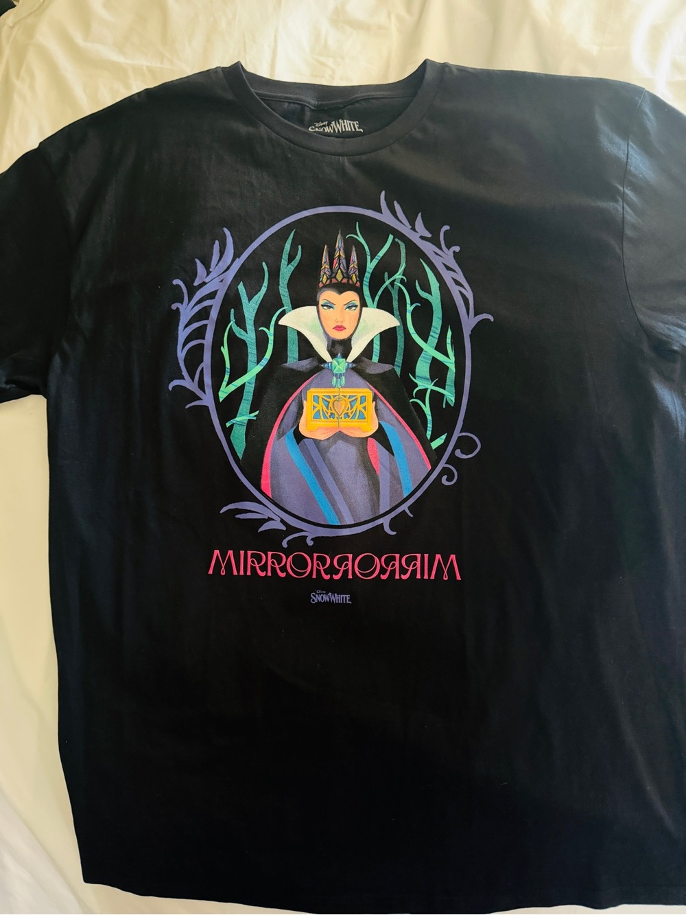 Disney Snow White Evil Queen Crewneck T-Shirt - XXL